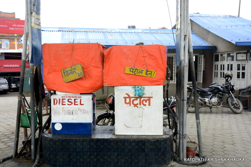 काठमाडौँ उपत्यकाका पेट्रोलपम्प विस्फोट हुने खतरा