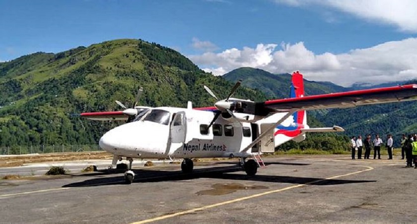 Test flights conducted at Phaplu, Rumjatar airports
