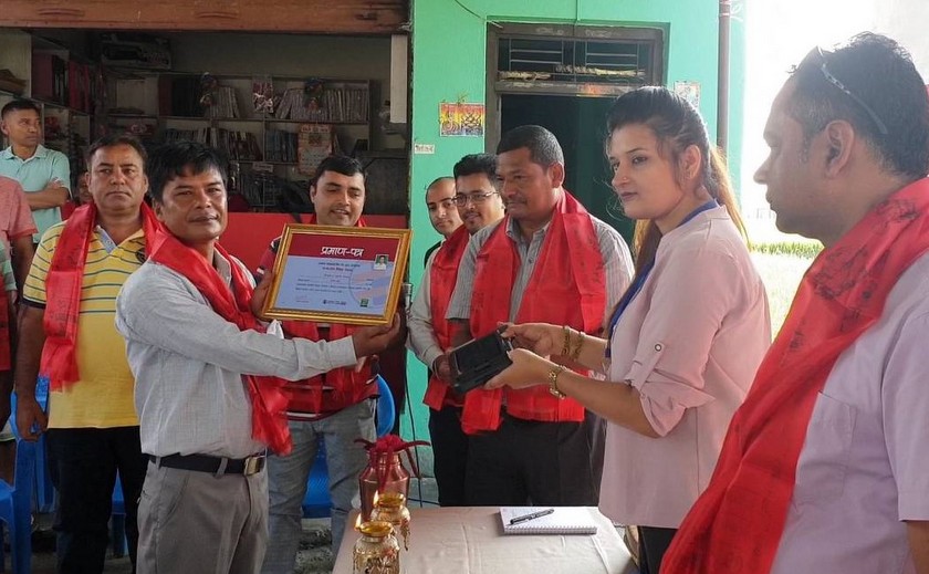 चितवनको कुमरोजमा ग्लोबल आइएमई बैंकको शाखारहित बैंकिङ्ग सेवा संचालन
