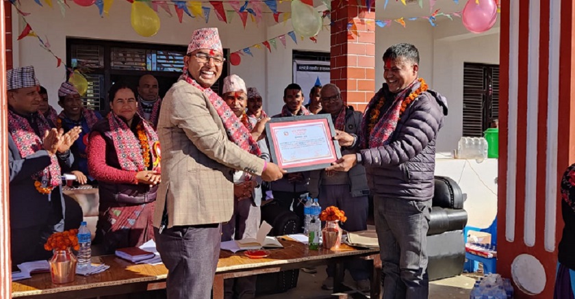 गुराँस गाउँपालिका–८ बालश्रम र बालविवाह निषेधित वडा घोषणा