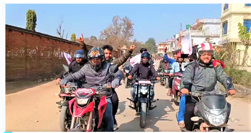 आमहड्तालविरुद्ध सुर्खेतमा ओली समूहको विरोध र्‍याली