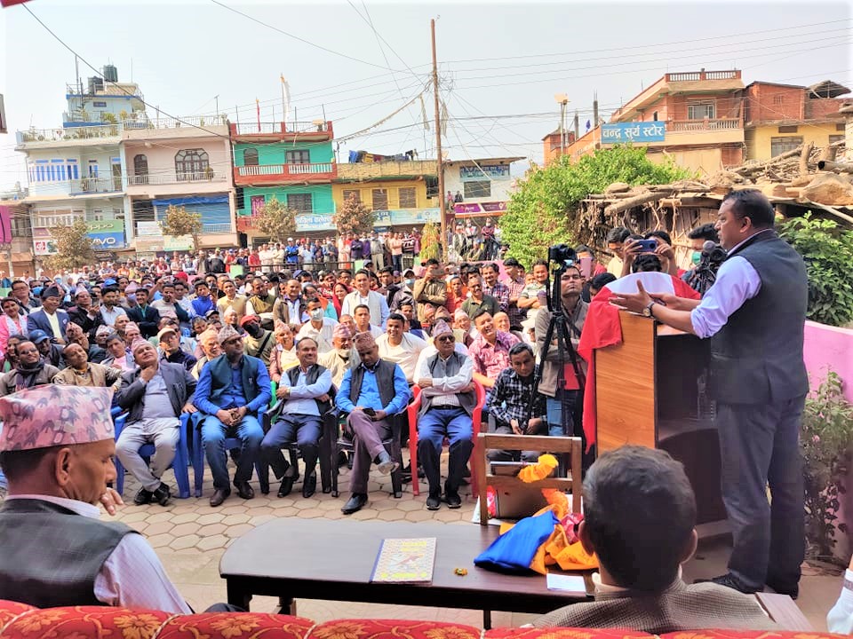 कम्युनिष्टले गरेको अपराध रोक्ने काम काँग्रेसले गर्छ : गगन थापा
