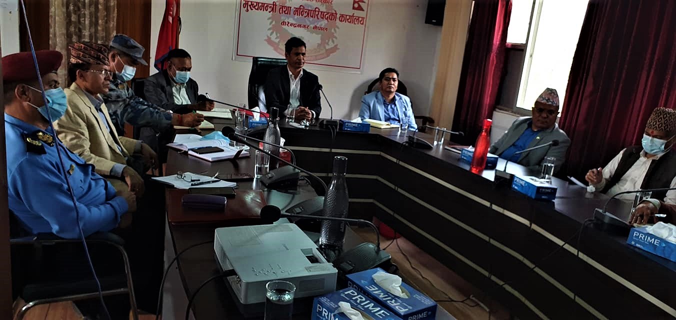 कर्णालीका सबै नागरिकलाई खोप लगाउने गृहकार्य गर्दै प्रदेश सरकार