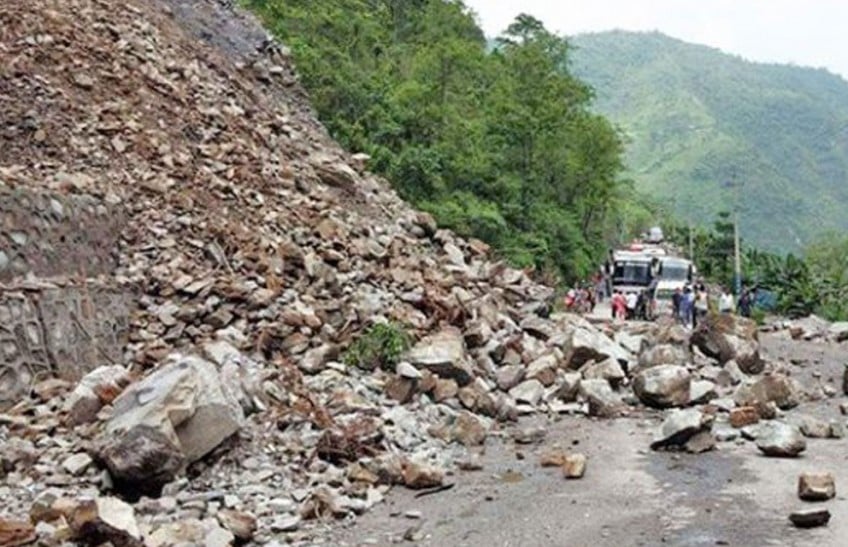 Bhimphedi-Kulekhani route disrupted