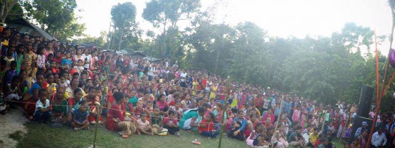 महाभाराका बाढीपीडित सांस्कृतिक कार्यक्रममा भए खुशी