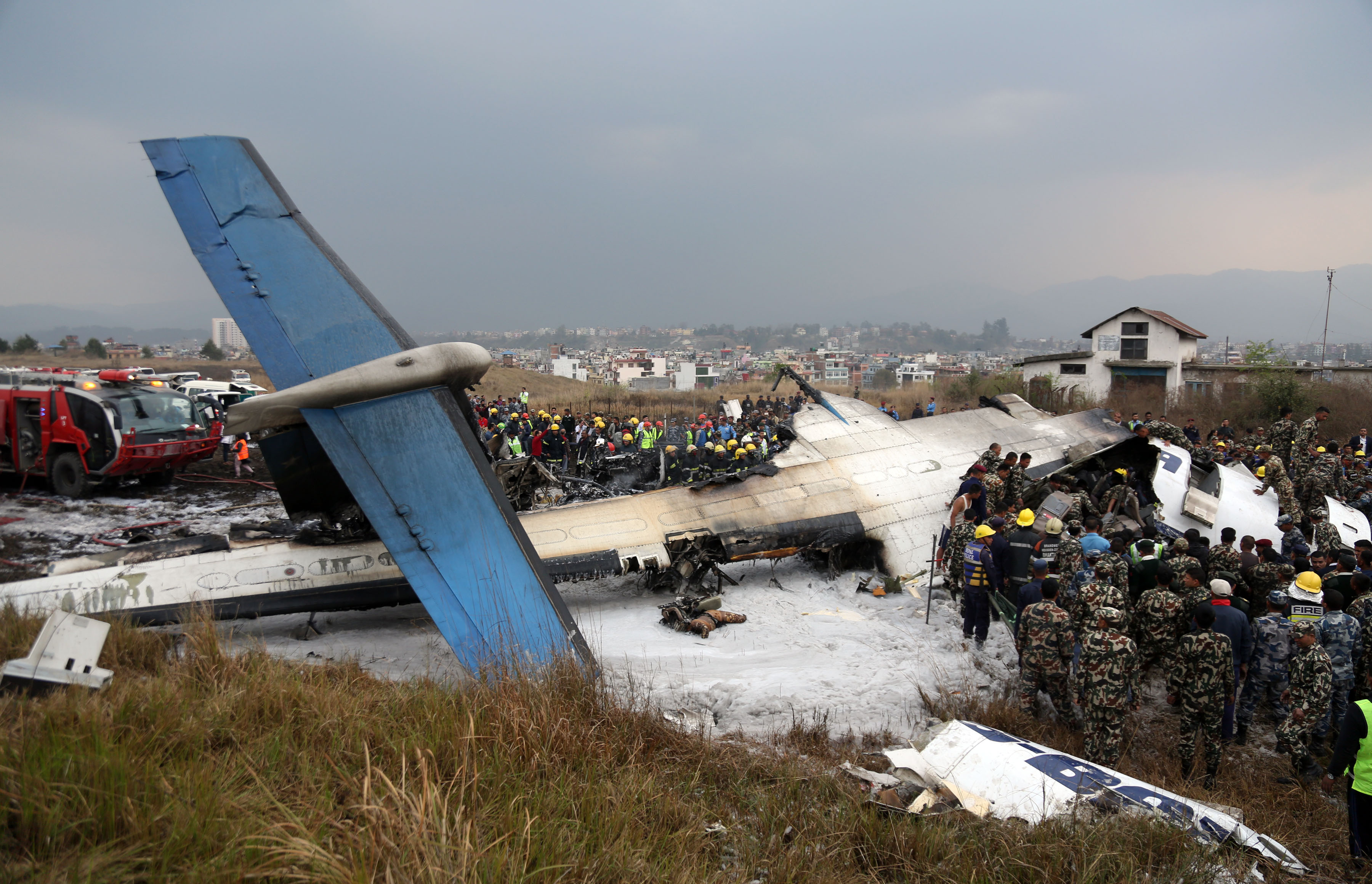 विमान दुर्घटनामा ४९ को मृत्यु २२ घाइते
