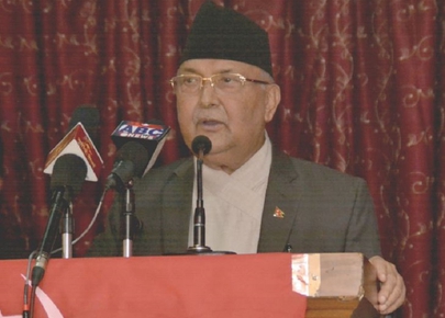 PM Oli recalls ploughing the fields