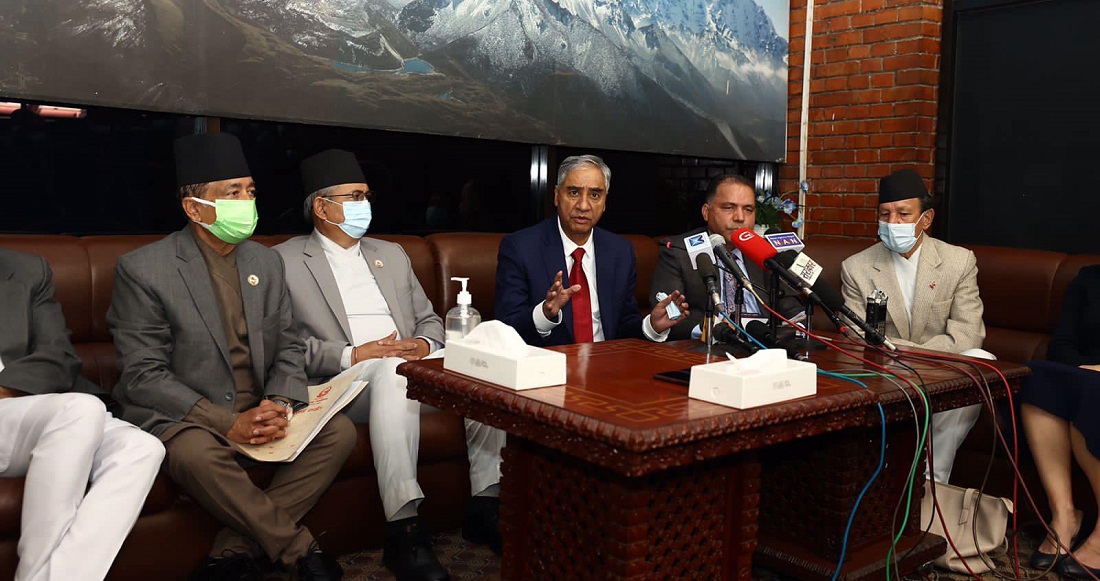 Five-party alliance will continue till upcoming elections: PM Deuba