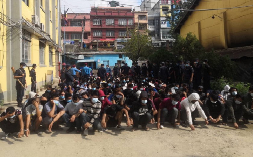 काठमाडौंबाट २०७ जना पाकेटमार पक्राउ, ४६ जना जेल चलान