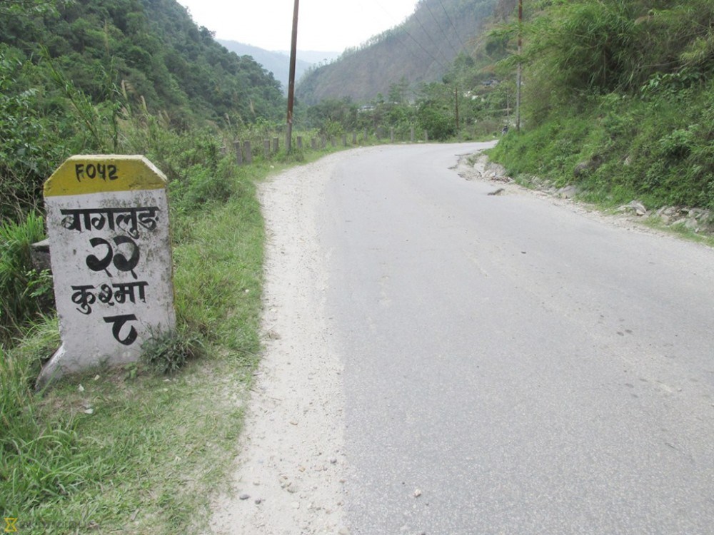 Pokhara-Baglung road section closed for 6 hrs from Saturday