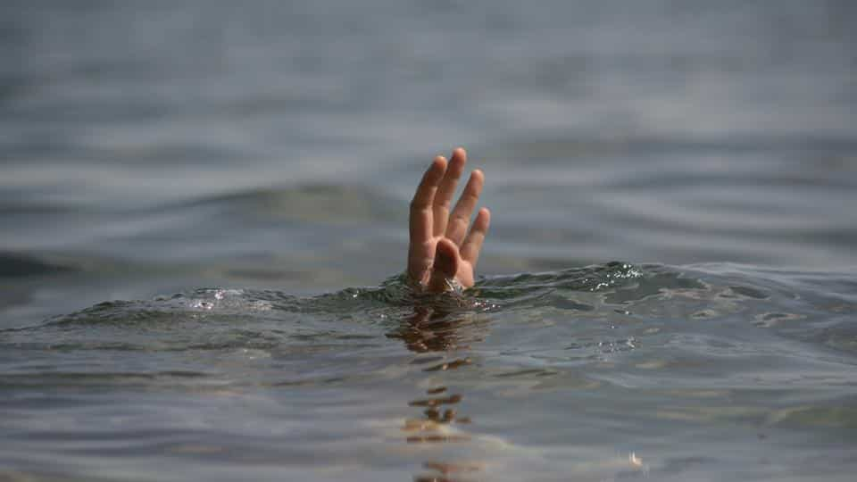 Minor drowns in pond