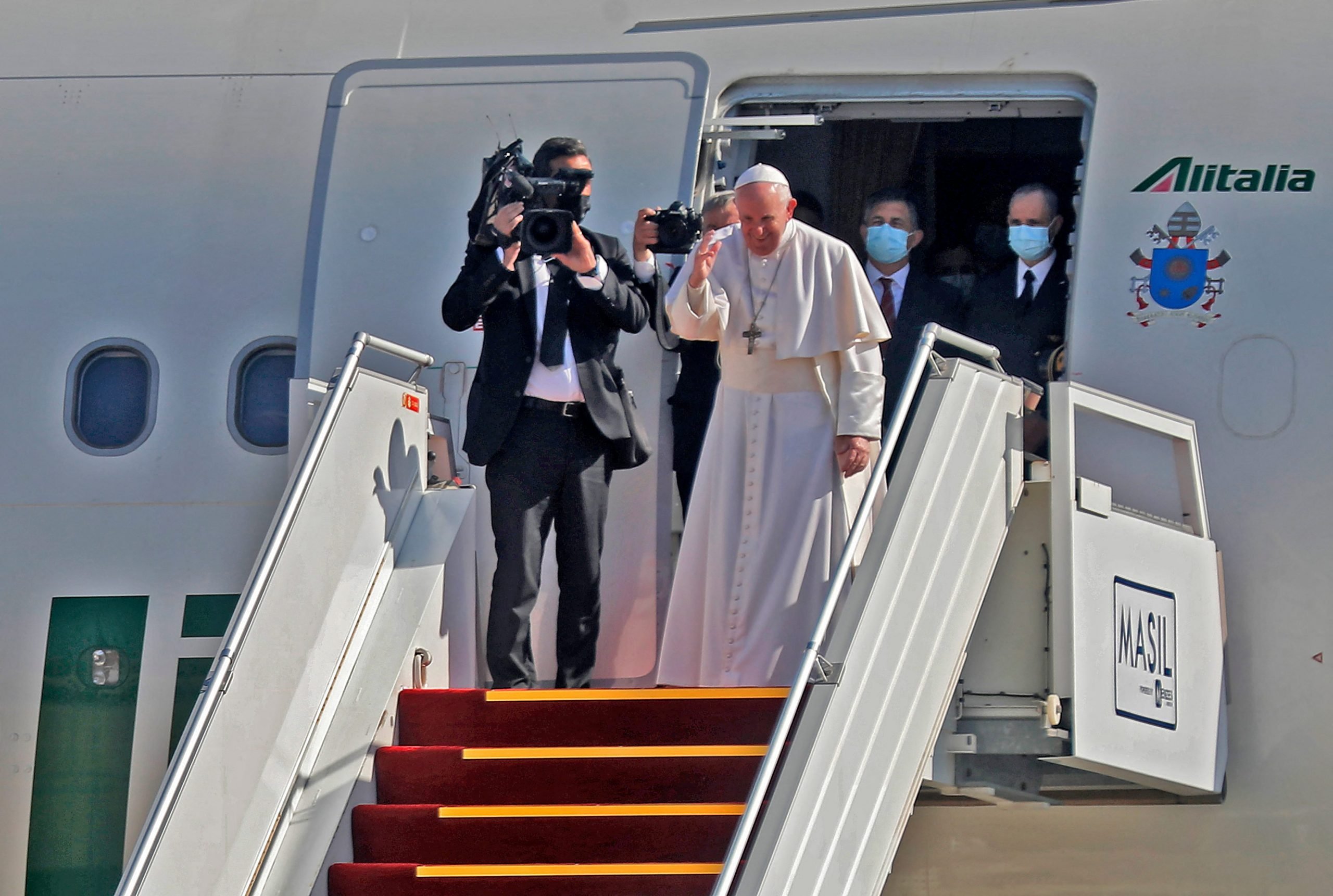 Pope Francis departs Iraq after historic trip: AFP