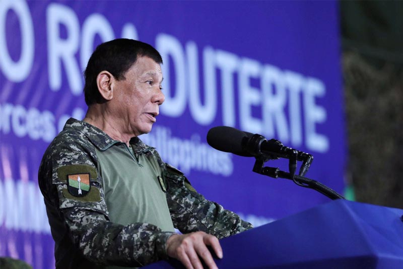 Philippines' Duterte asks congress to extend martial law in Mindanao for another year