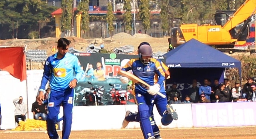 पीपीएल क्रिकेटमा काठमाडौँद्वारा विराटनगर पराजित