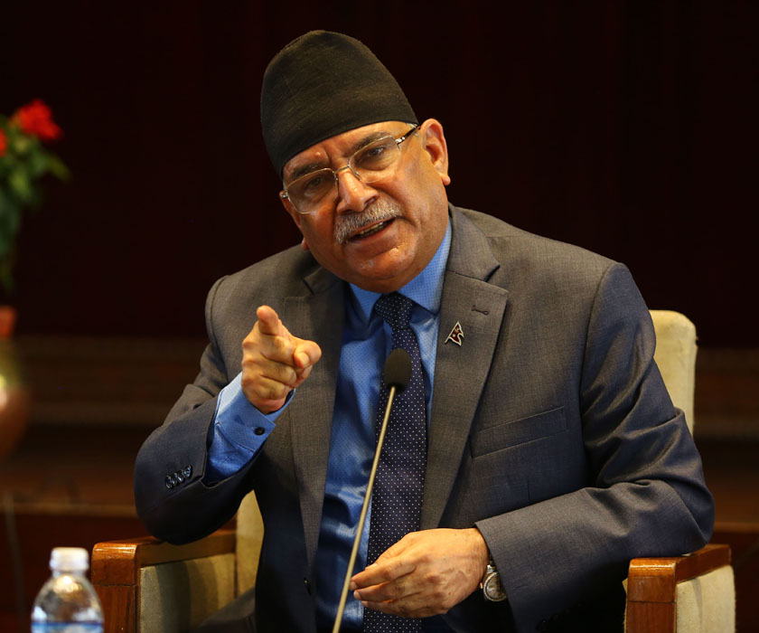 Maoist Chairman Prachanda authorized to pick ministers from party
