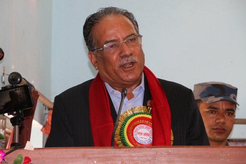 CPN at work to realise dreams of martyrs: Chair Dahal
