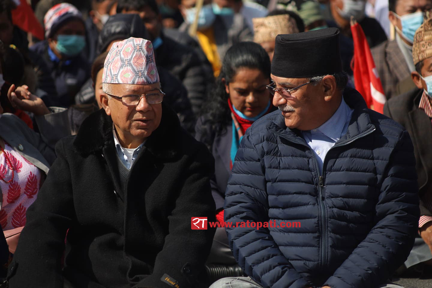 भोलि बिहान पाँच बजे काठमाडौंका १० ठाउँमा भेला हुँदै प्रचण्ड-नेपाल पक्ष