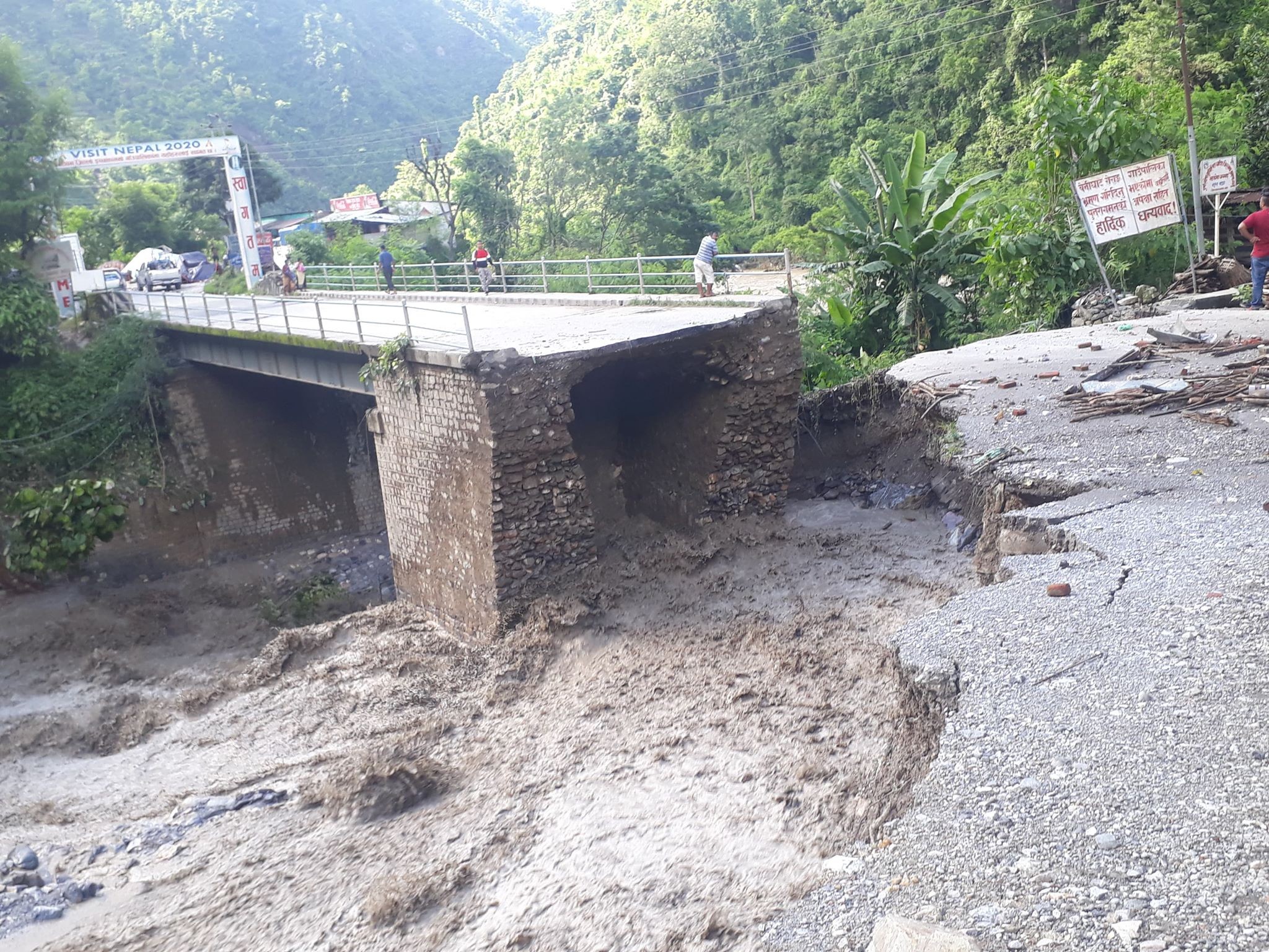 Prithvi highway disrupted again