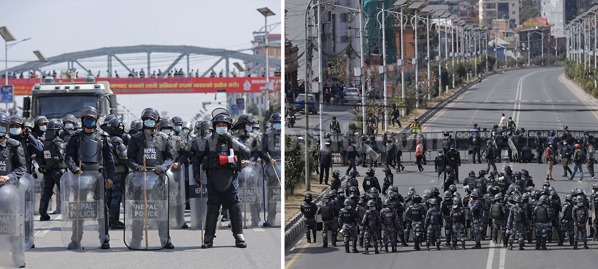 Prohibited Zones Expanded: Kathmandu District Bans Protests Till April