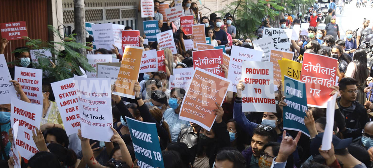 IN PICS: Youths take to streets against sexual violence