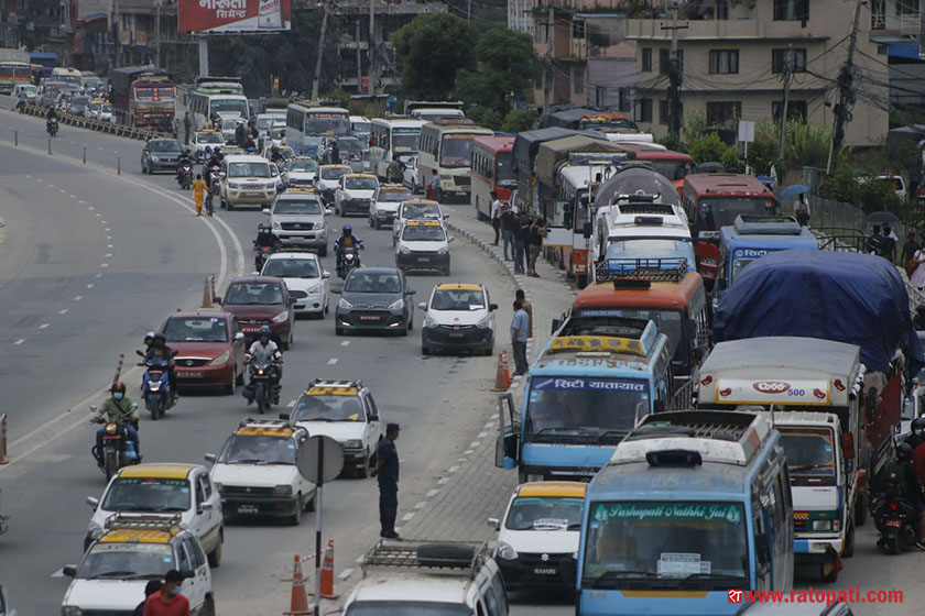 Odd-even rule for vehicles in Kathmandu Valley