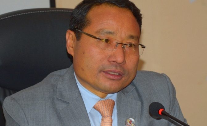 Minister Pun extends support to four poor students