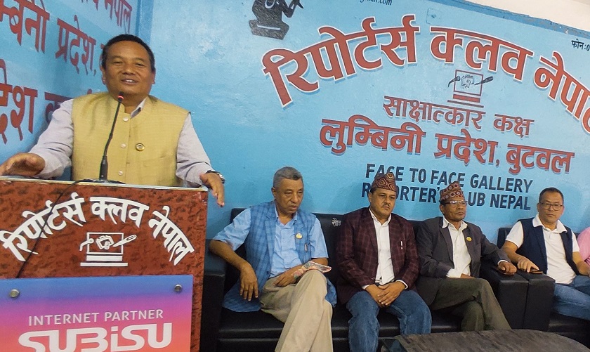 लुम्बिनी प्रदेशमा गठबन्धनको सिट बाँडफाँट सजह रुपमा हुन्छ : पुन