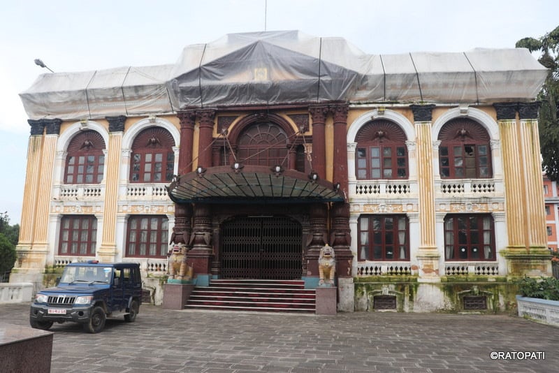 नेपालकै पहिलो संसद भवन भत्काएर स्टेट हाउस बनाउन निर्देशन