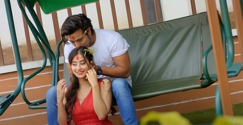 ‘आयो दशैं’ मा पुष्प र तनुजाको विछोडको पीडा