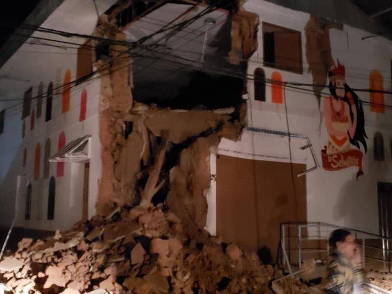 One dead, 11 injured in Peru quake