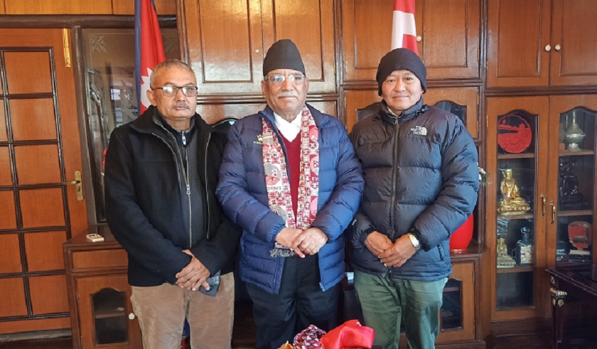 माओवादी नेता राईले प्रचण्डलाई भने– ‘तपाईंले मलाई बधाई दिन पाउनु भएन, ठीकै छ’