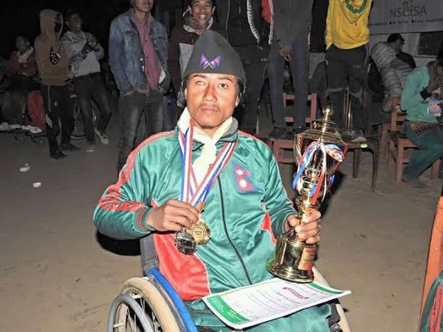 Wheelchair bound Gole aspires to set world record