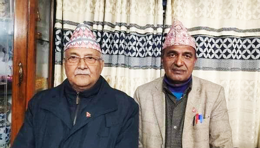   ललितपुरका नेता रामकृष्ण हुमागाईं फेरि एमालेमा फर्किए