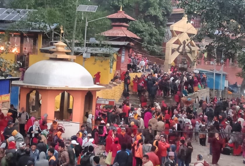 हिन्दु धर्मावलम्बीले आज रामनवमी मनाउँदै
