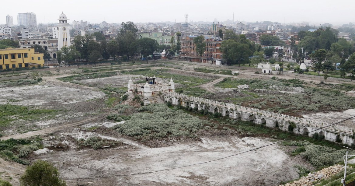 Reconstruction of Rani Pokhari to further delay