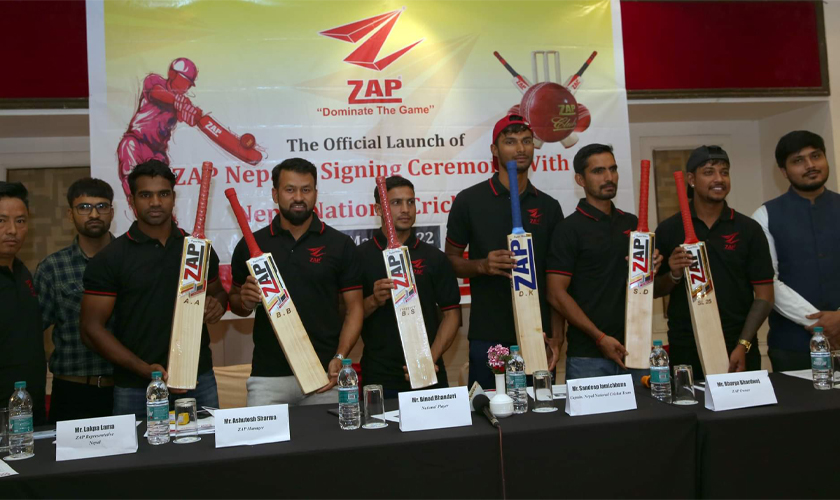 कप्तान सन्दीपसहित ६ राष्ट्रिय क्रिकेटरलाई ज्यापको प्रायोजन