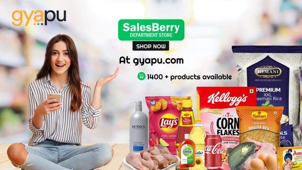 Salesberry exclusively partners with Gyapu Marketplace.