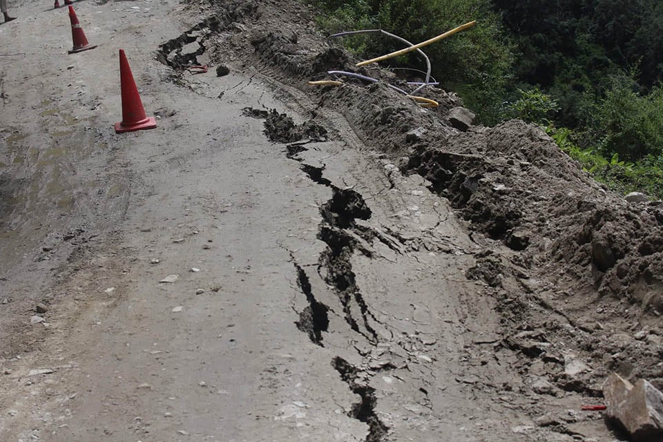 Incessant rainfall obstructs different road sections