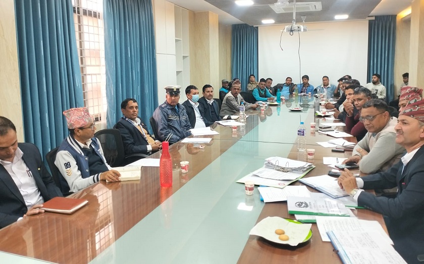 बुटवलको अस्पताल क्षेत्रमा सवारी पार्किङ गर्न रोक