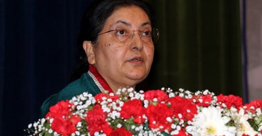 President Bhandari emphasizes investment in education for sustainable development