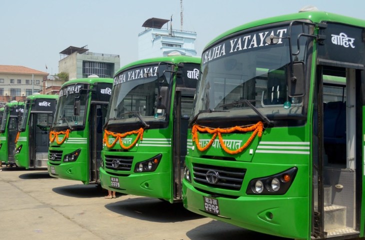 Sajha Yatayat brings 20 more new city buses