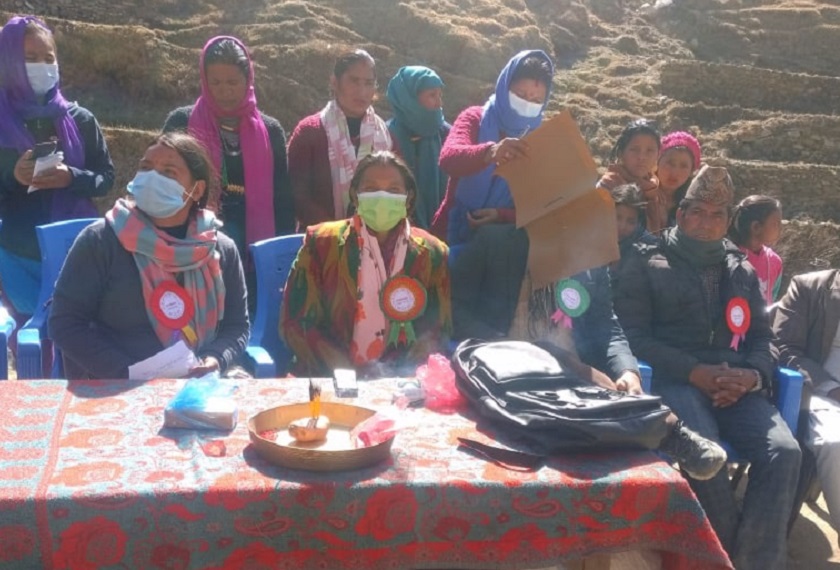छोरीलाई सम्पती दिने परिवारलाई हिमा गाउँपालिकाको सम्मान