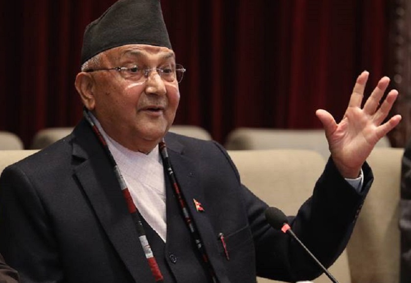 विप्लवका गतिविधि चैत महिनाभित्र नियन्त्रण गरिन्छ: प्रधानमन्त्री ओली