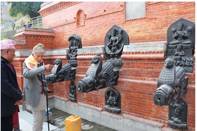 शताब्दी पुरुष जोशी शङ्खधर पार्कमा, तस्बिरमा हेरौं