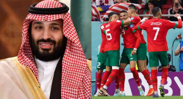 विश्वकपको सेमिफाइनलअघि मोरक्कोलाई साउदी युवराजको सन्देश