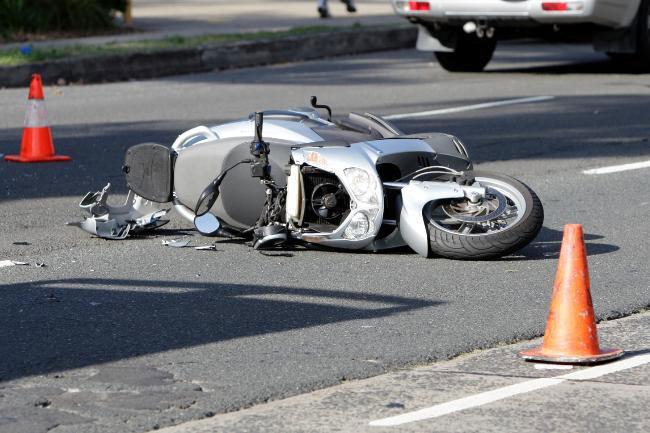 Scooter rider killed in valley road mishap