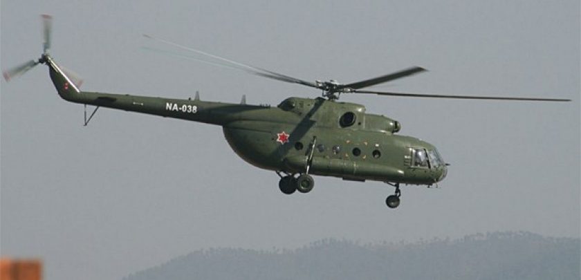 कालापानी क्षेत्रमा नेपाली सेनाको हेलिकप्टर