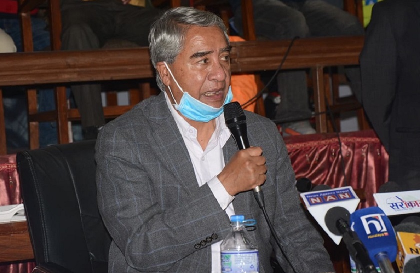 गणेशमान नेपाली राजनीतिका शिखर पुरुष: सभापति देउवा