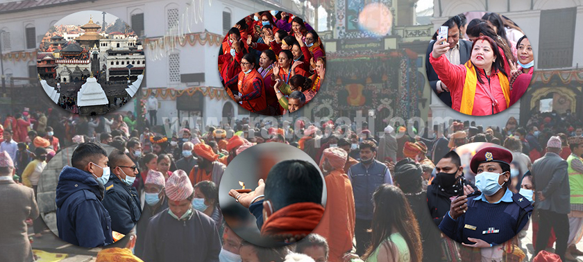 PHOTOS: Devotees throng to Pashupatinath Temple