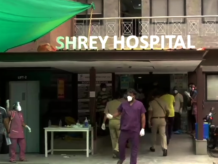 गुजरातको कोभिड अस्पतालमा आगलागीः ८ कोरोना संक्रमितको मृत्यु